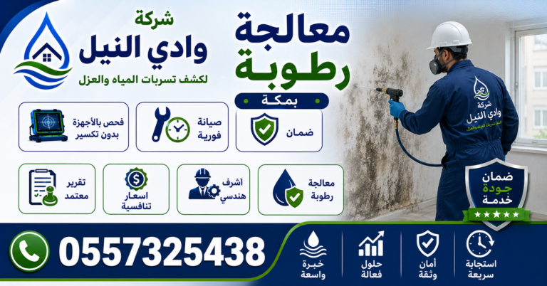 شركة معالجة رطوبة بمكة