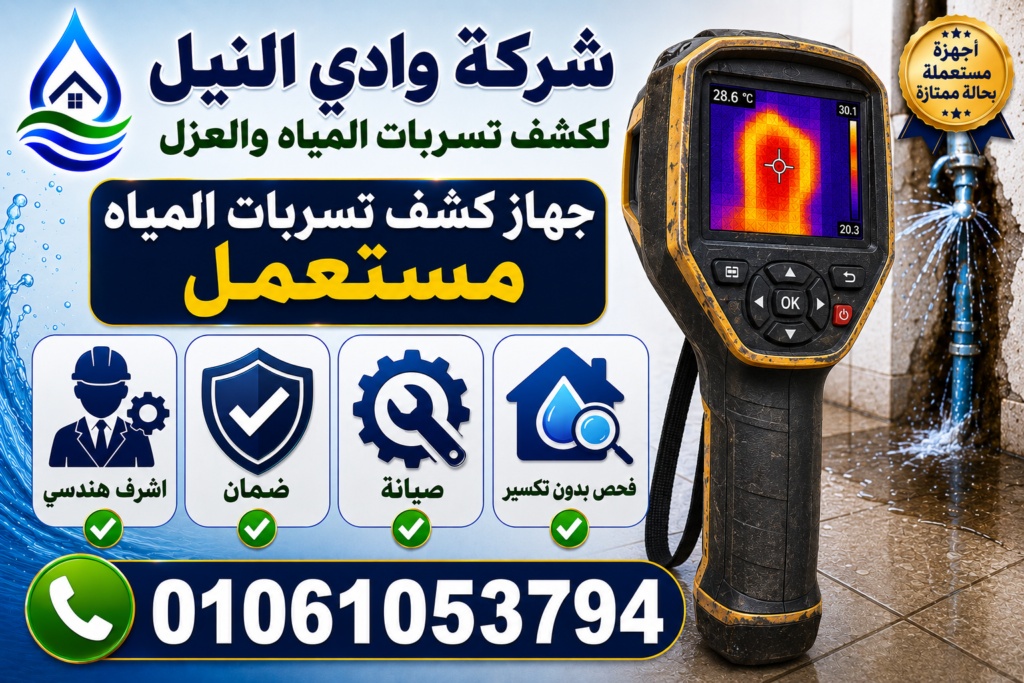جهاز كشف تسربات المياه مستعمل