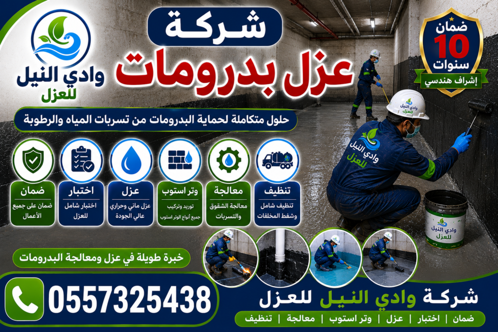 شركة عزل بدرومات