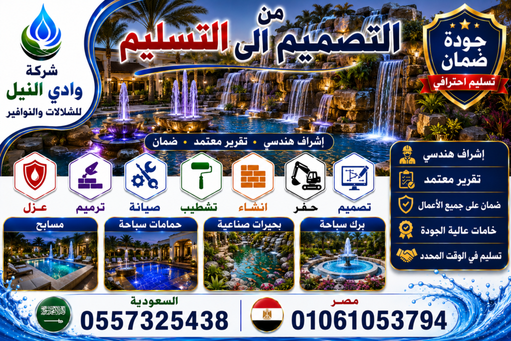 شركة وادي النيل للشلالات والنوافير