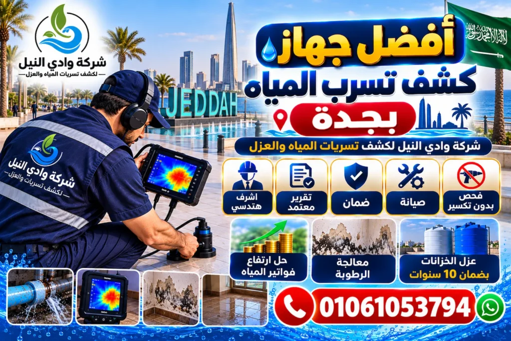 أفضل جهاز كشف تسرب المياه بجدة
