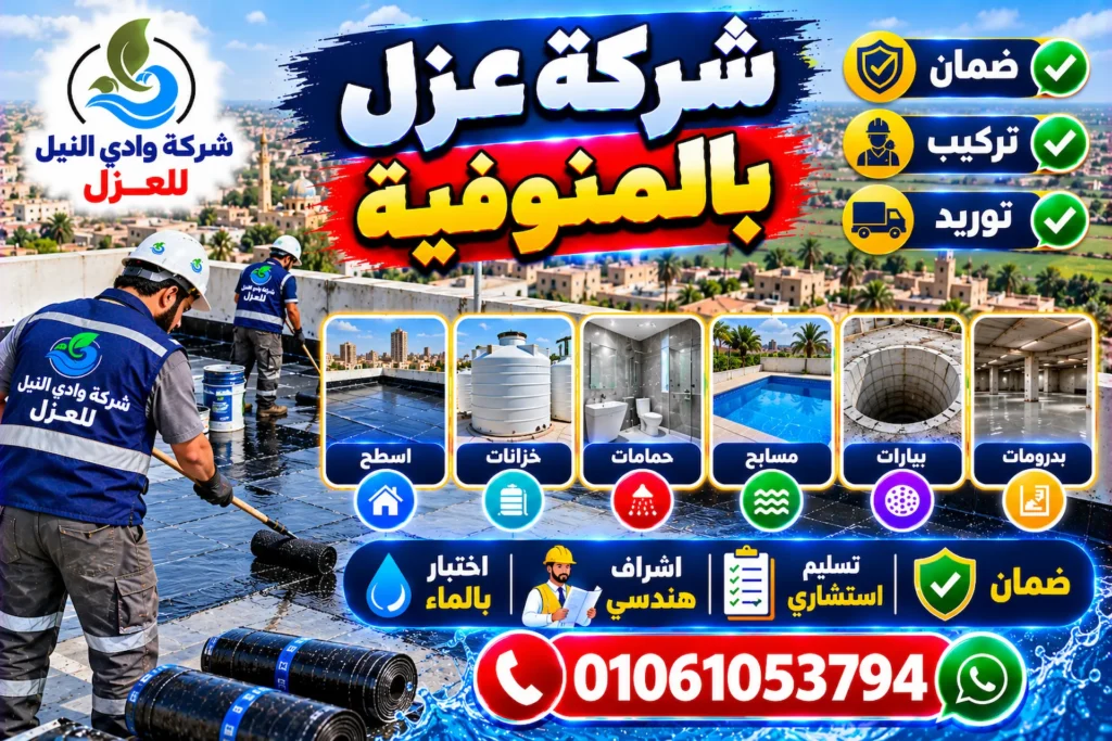 شركة عزل بالمنوفية