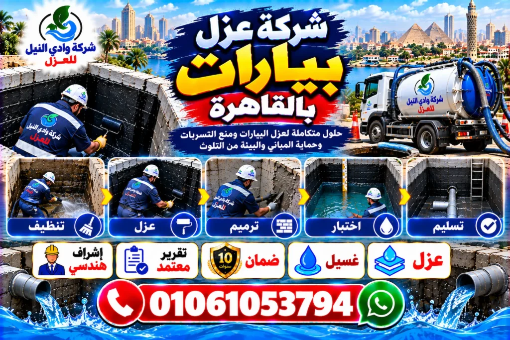 شركة عزل بيارات بالقاهرة