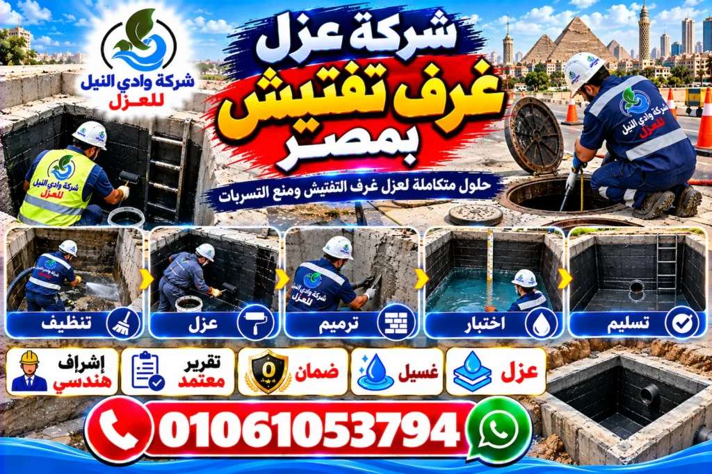 شركة عزل غرف التفتيش بمصر