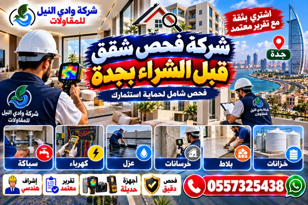 شركة فحص شقق قبل الشراء جدة
