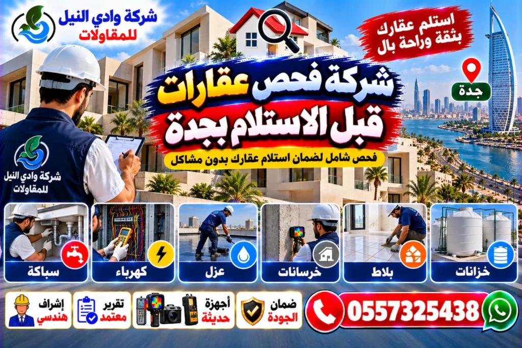 شركة فحص عقارات قبل الشراء بجدة