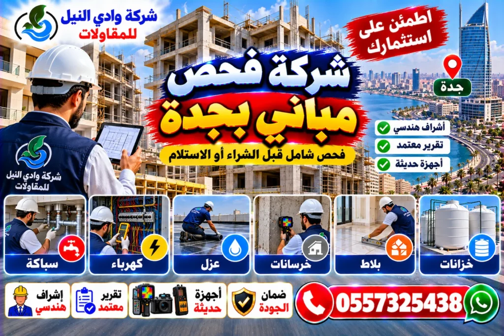 شركة فحص مباني بجدة