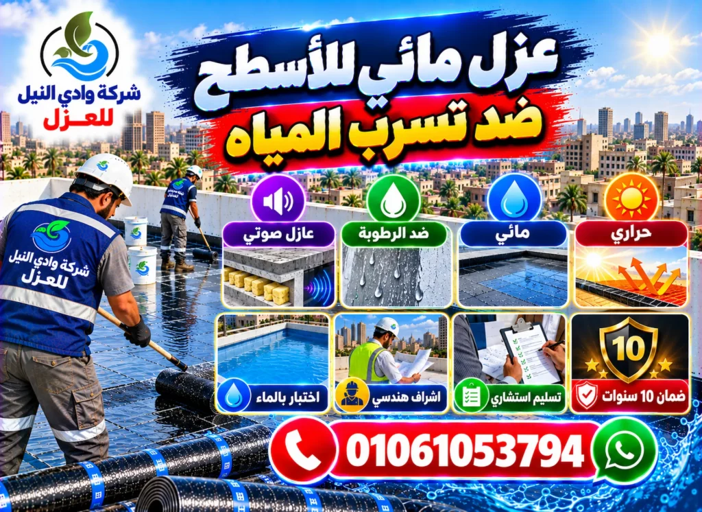 عزل مائي للأسطح ضد تسرب المياه